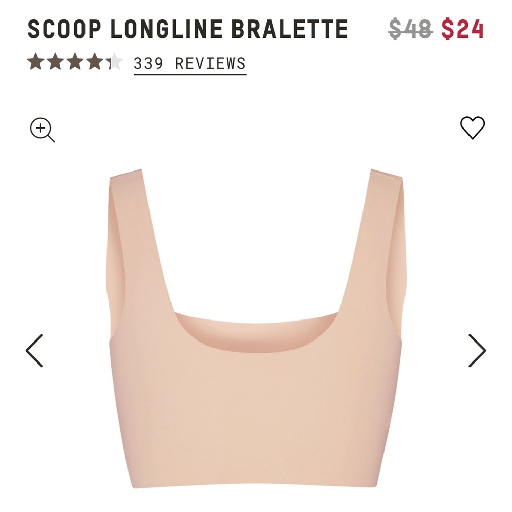 SKIMS SCOOP bralette